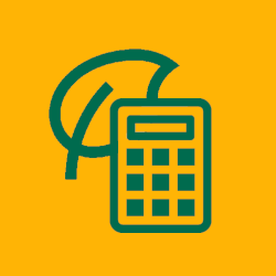 Ein Handwerker der vor Freude in die Luft springt